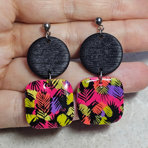 Polymer Clay Earring - LD597