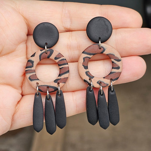 Polymer Clay Earring - LD641