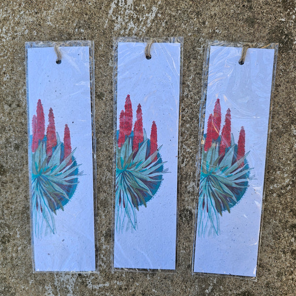 Aloe - Growing Paper Bookmark