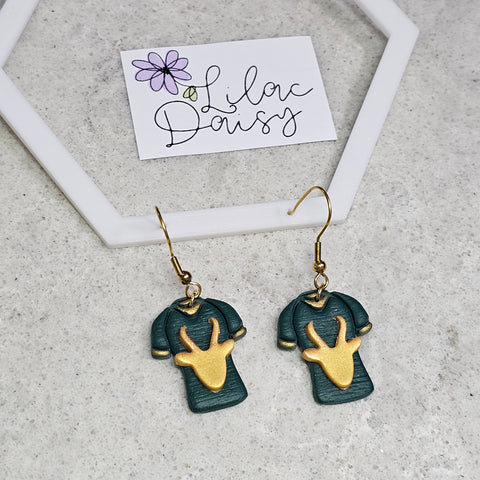 Polymer Clay Earring - LD487