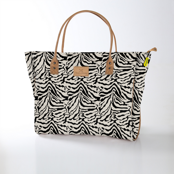 Utility Shopper Bag - Nomad Stripe - Pitch
