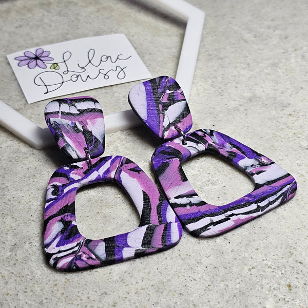 Polymer Clay Earring - LD596