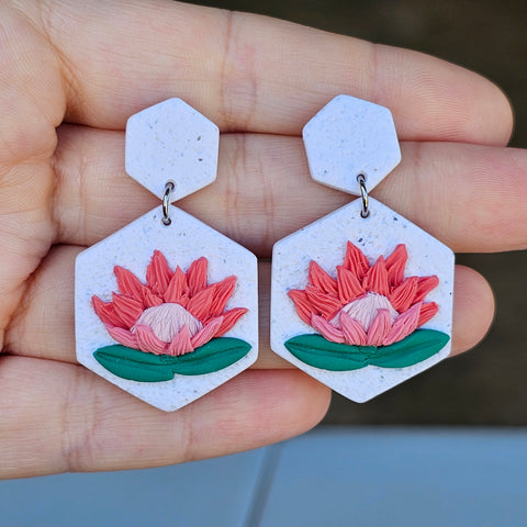 Polymer Clay Earring - LD571
