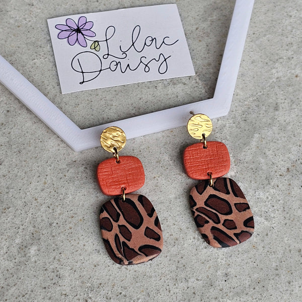 Polymer Clay Earring - LD644