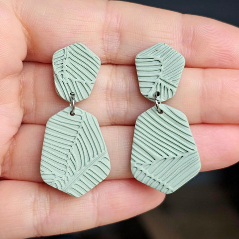 Polymer Clay Earring - LD652