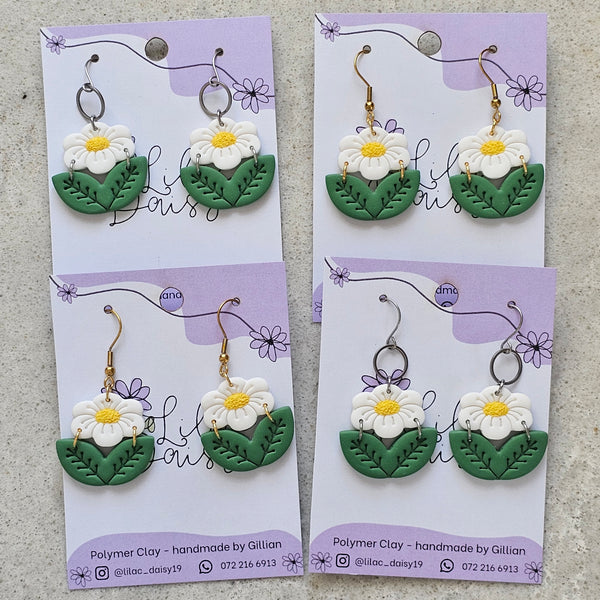 Polymer Clay Earring - LD334