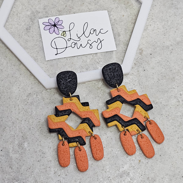 Polymer Clay Earring - LD587