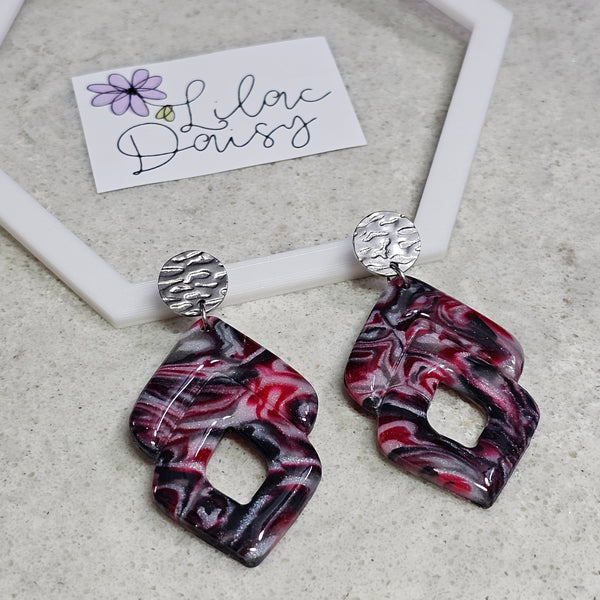 Polymer Clay Earring - LD484