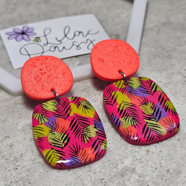 Polymer Clay Earring - LD599