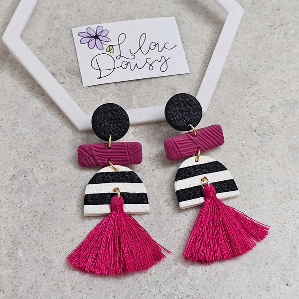 Polymer Clay Earring - LD584