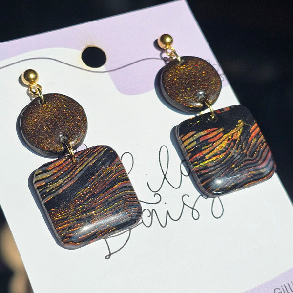 Polymer Clay Earring - LD466