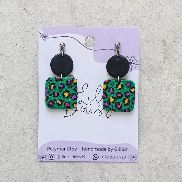 Polymer Clay Earring - LD419