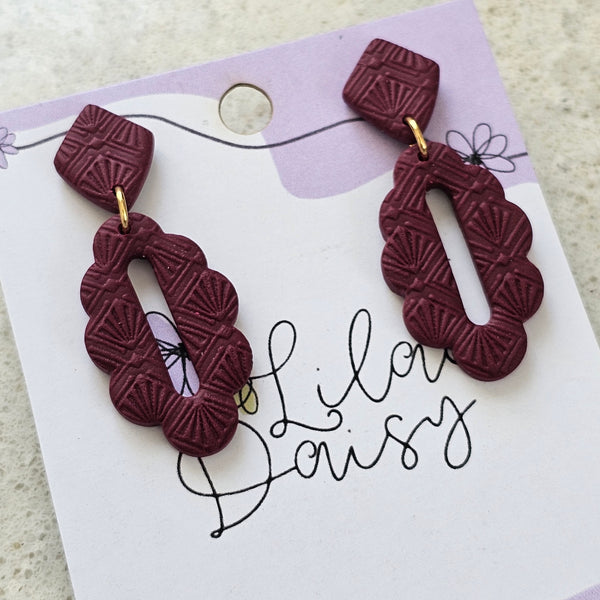 Polymer Clay Earring - LD336