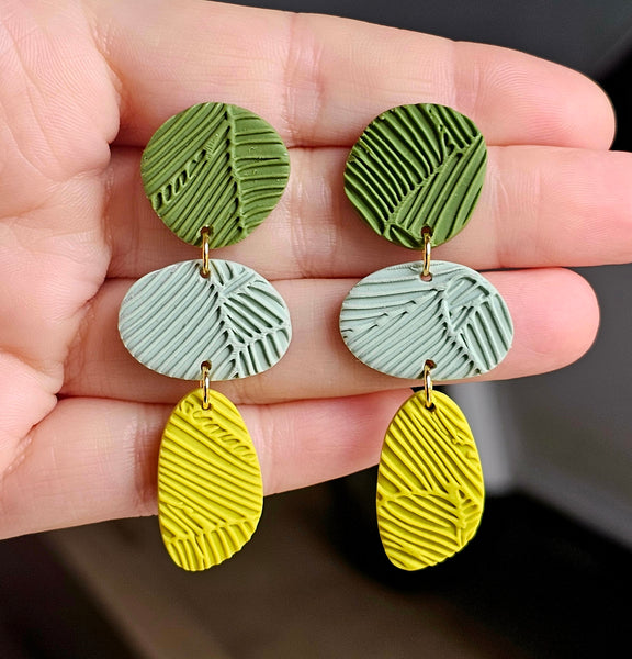 Polymer Clay Earring - LD667