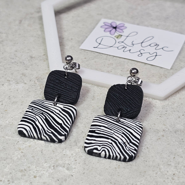 Polymer Clay Earring - LD444