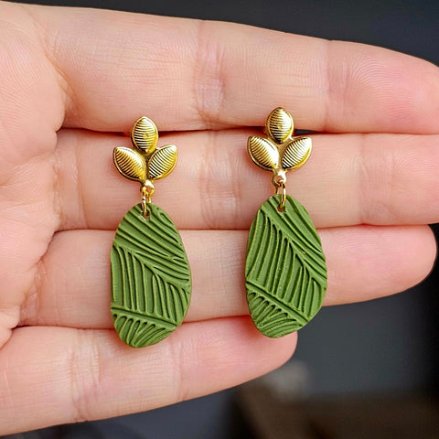 Polymer Clay Earring - LD656