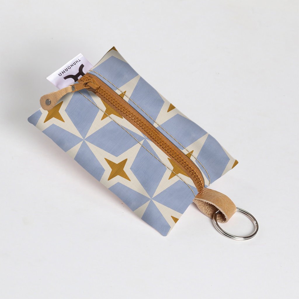 Key Ring Laminated Fabric - Nova - Mist