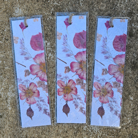 Summer Blossom - Growing Paper Bookmark