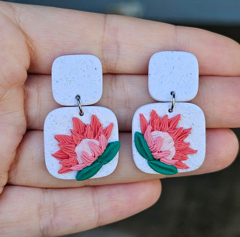 Polymer Clay Earring - LD565