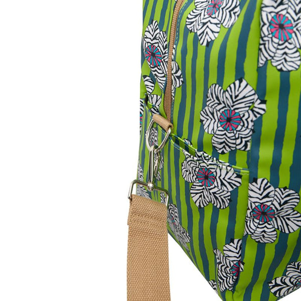 SoGood-Candy Weekender Bag - Zebra Flowers