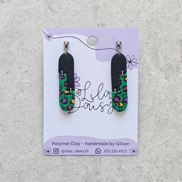 Polymer Clay Earring - LD417