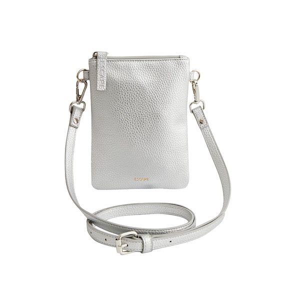 Escape Mobile Cross Body Bag - Silver