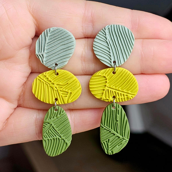 Polymer Clay Earring - LD667