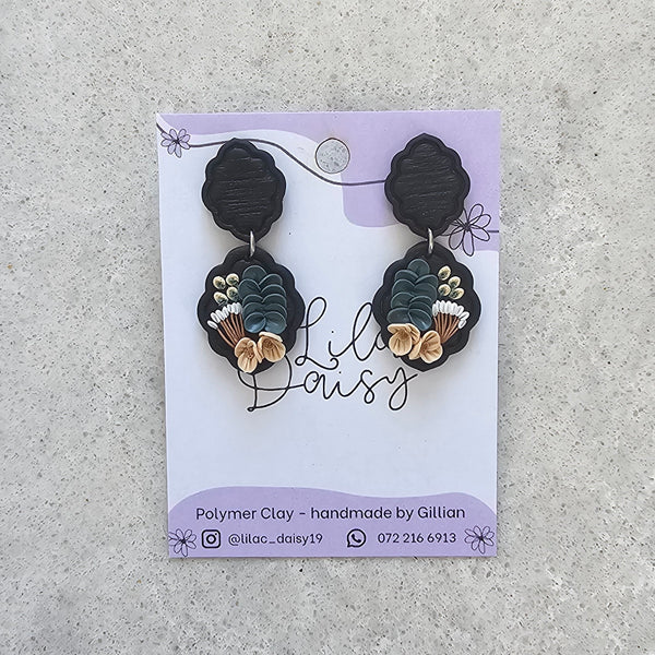 Polymer Clay Earring - LD408