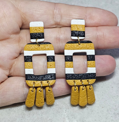 Polymer Clay Earring - LD591