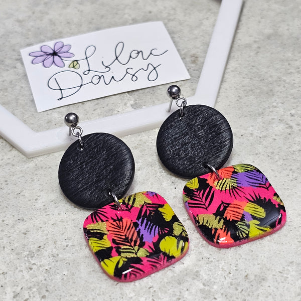 Polymer Clay Earring - LD597
