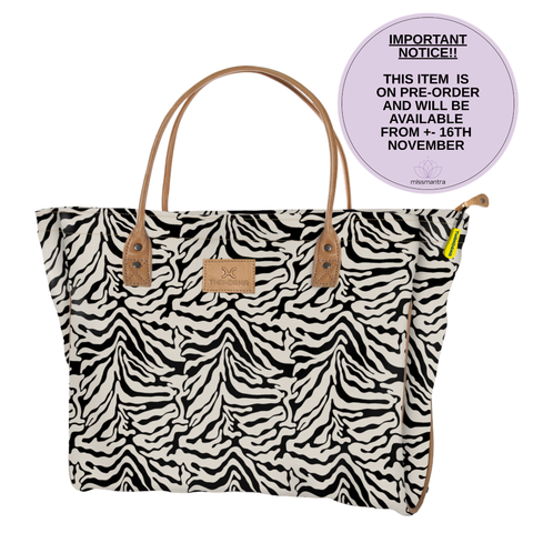 Utility Shopper Bag - Nomad Stripe - Pitch