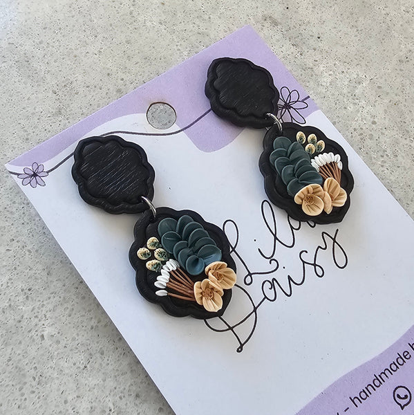 Polymer Clay Earring - LD408