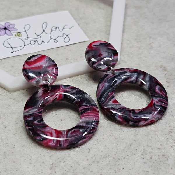 Polymer Clay Earring - LD481