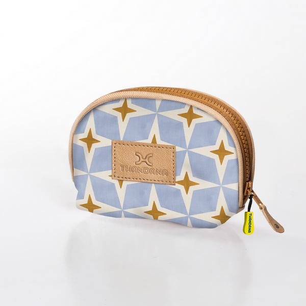 Makeup Bag Laminated Fabric - Nova - Mist