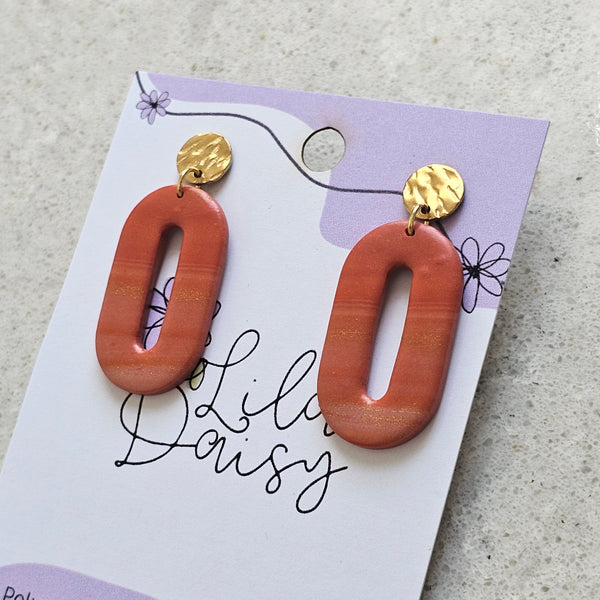 Polymer Clay Earring - LD364