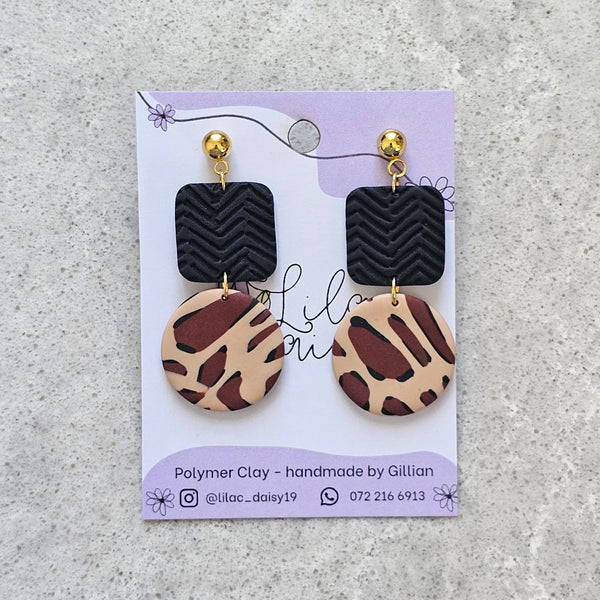 Polymer Clay Earring - LD312