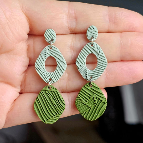Polymer Clay Earring - LD665