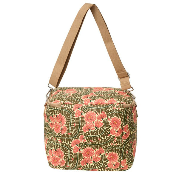 SoGood-Candy Picnic Cooler - Pink Floral Fern