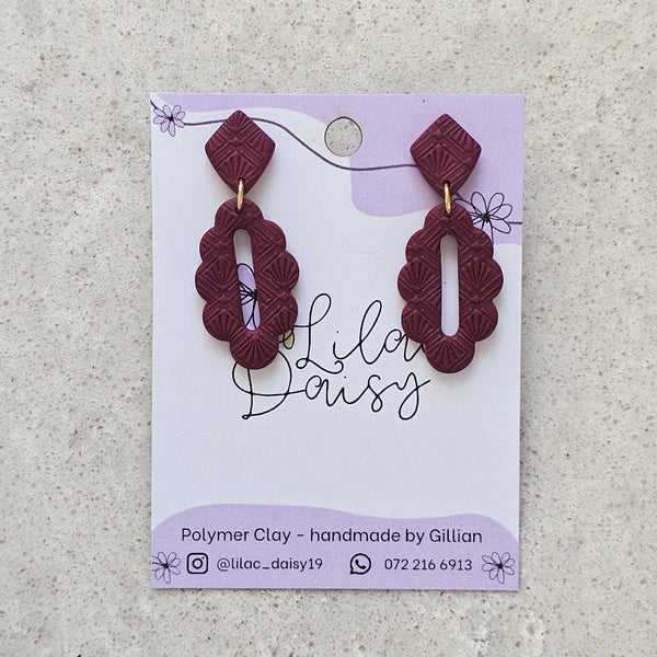 Polymer Clay Earring - LD336