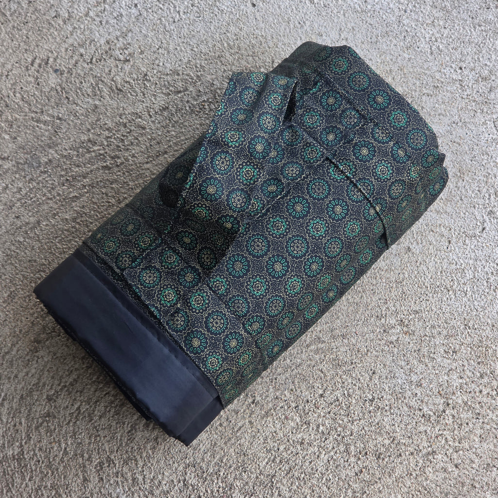 Shwe-Shwe Picnic Blankets - Black Green 1