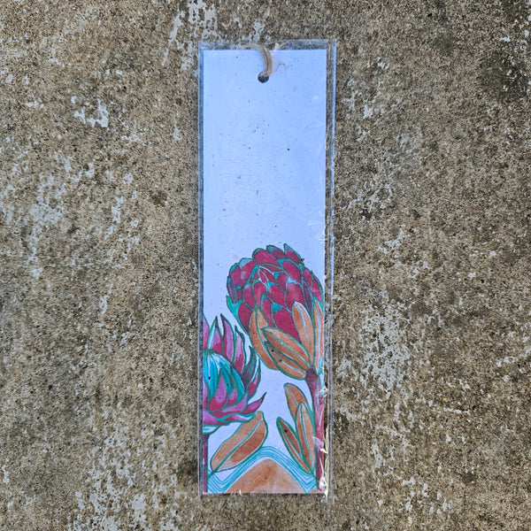 Protea - Growing Paper Bookmark