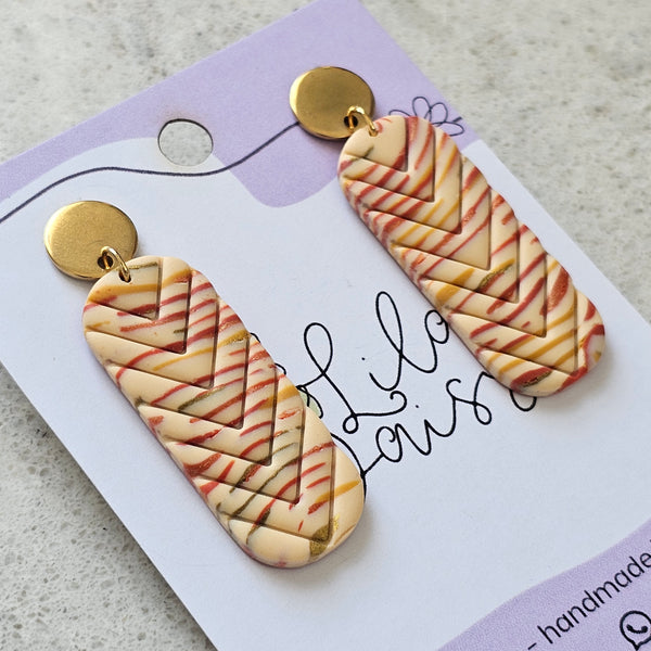 Polymer Clay Earring - LD379