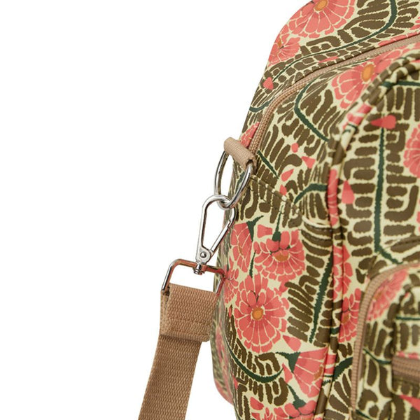 SoGood-Candy Weekender Bag - Pink Floral Fern