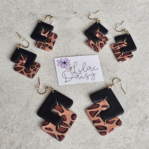 Polymer Clay Earring - LD633