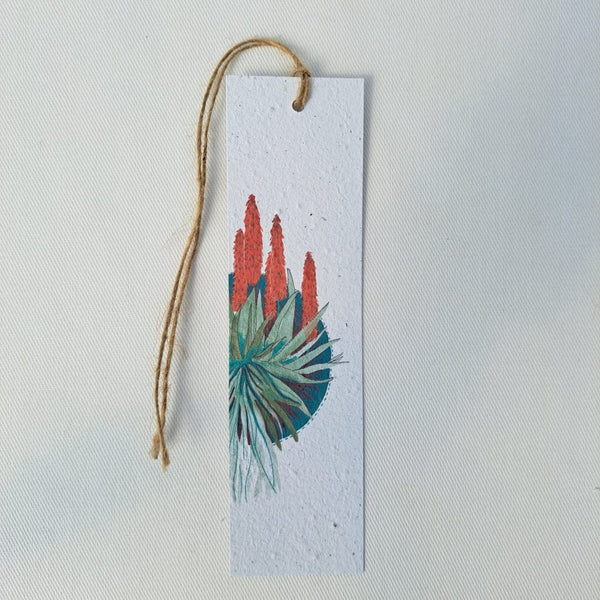Aloe - Growing Paper Bookmark