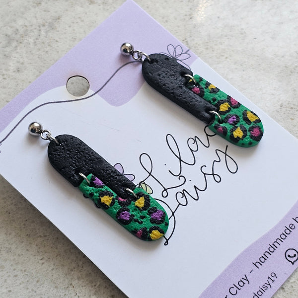 Polymer Clay Earring - LD417