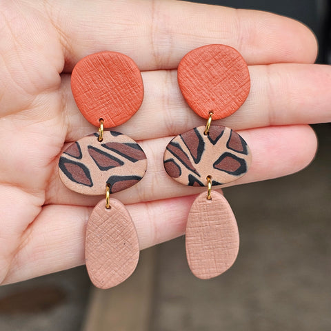Polymer Clay Earring - LD646