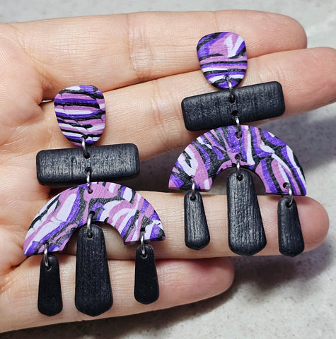 Polymer Clay Earring - LD595