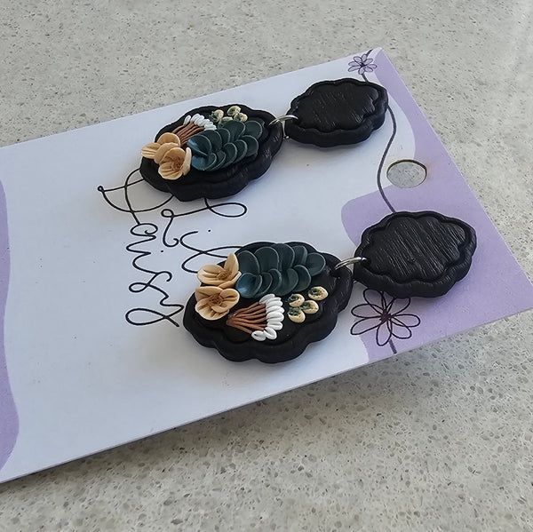 Polymer Clay Earring - LD408