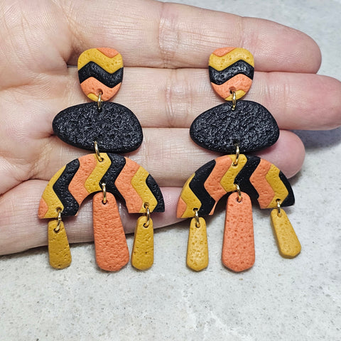 Polymer Clay Earring - LD588